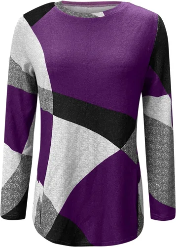 Miniatura 4 de Abrigos de invierno para mujer, moda 2022, cachemira francesa, manga larga, estampado holgado, chaquetas deportivas para otoño