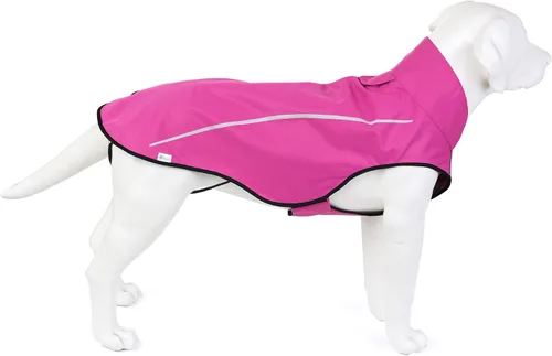 Miniatura 15 de Mile High Life Impermeable para perro, Chaqueta de lluvia reflectante impermeable ajustable para perros pequeños, medianos y grandes, abrigo