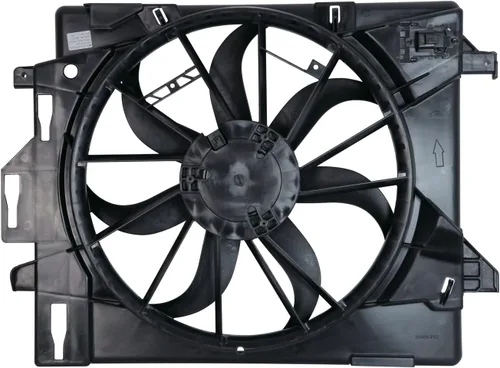 Miniatura 2 de TYC 621860 Conjunto de ventilador de refrigeración compatible con Dodge Caravan/Grand Caravan 2008-2016