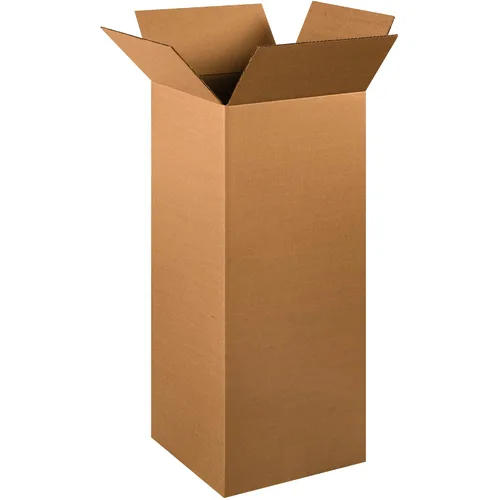 Miniatura 43 de BOX USA Cajas de envío medianas de 10 pulgadas de largo x 10 pulgadas de ancho x 18 pulgadas de alto, paquete de 25 cajas de cartón para envío