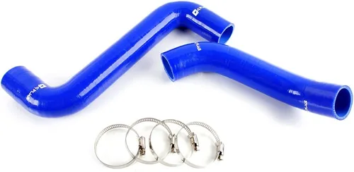 Miniatura 19 de G-PLUS Kit de abrazaderas de manguera de refrigerante de radiador de silicona compatible con Subaru Impreza WRX/STi GDA/GDB EJ207 2002-2007 negro