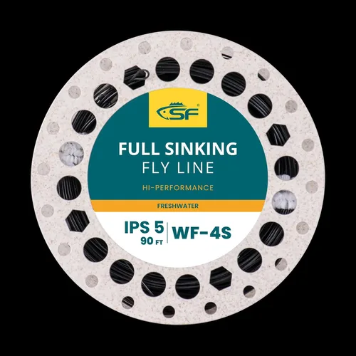 Miniatura 7 de SF Línea de pesca con mosca de hundimiento completo Peso adelante línea de mosca cónica para agua dulce WF4 5 6 7 8 9S 90FT IPS3/IPS5
