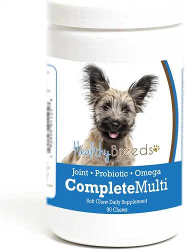 Miniatura 302 de Healthy Breeds Pug todo en uno multivitamínico suave masticable 60
