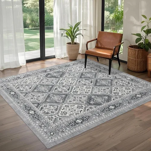 Miniatura 23 de Alfombra de Pasillo Lavable 3x10: Corredores Largos Antideslizantes para Pasillo - Alfombra Ultradelgada para Piso Interior para Cocina Entrada