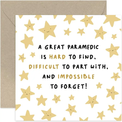 Miniatura 12 de Old English Co. - Tarjeta de despedida de estrellas divertidas para jefe – Tarjeta de despedida «Imposible de olvidar» para él o ella