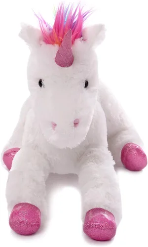 Miniatura 2 de Plushland Peluche esponjoso de unicornio arcoíris de 14 pulgadas – Suave regalo mágico para autismo déficit de atención hiperactiva, regalo de Nuevo