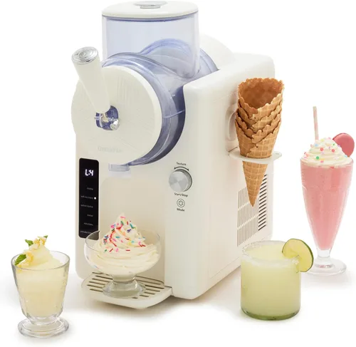 Miniatura 16 de GreenPan Frost Máquina para Hacer Helado y Máquina de Slushie, Servicio Suave, Sorbete, Margaritas, Batidos, Yogur Congelado, Sin Necesidad