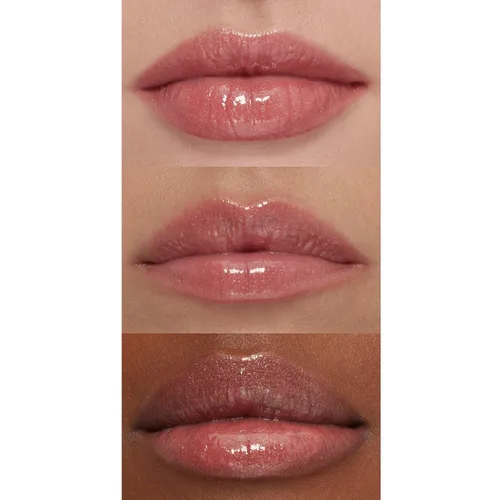 Miniatura 4 de e.l.f. Brillo de labios voluminizador, color transparente de alto brillo, hidrata y crea labios más completos con vitamina E, vegano y libre de Dama