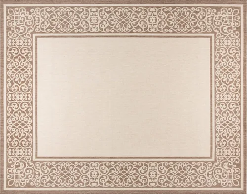 Miniatura 24 de Gertmenian Alfombra de Área Clásica de Tejido Plano para Interiores y Exteriores, Alfombra Resistente a Manchas y Rayos UV, Terraza, Patio, Junto a