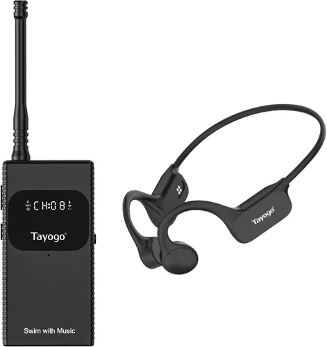 Miniatura 9 de Tayogo Combo de música de natación T6+W18 – Reproductor MP3 de natación impermeable + transmisor Bluetooth No es necesario descargar música