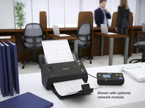 Miniatura 5 de Epson WorkForce Escáner de documentos a color, con alimentación de hojas automática de hasta 80 hojas (ADF), duplex, de alta velocidad.