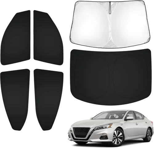 Miniatura 7 de T TGBROS Parasol para parabrisas para Honda Civic 2022-2025 2026, parasol grueso con bloqueo UV y opaca, para privacidad, plegables, 8 accesorios