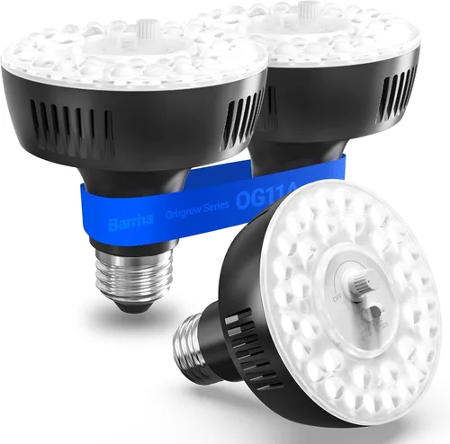 Miniatura 16 de Barrina Orbgrow OG11A - Bombillas de cultivo para plantas de interior, atenuación y sincronización integradas, 4000K 11W (equivalente a 100 W)