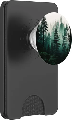 Miniatura 7 de Bosque de pino, bosque, naturaleza, verde, para exteriores, explora PopSockets intercambiables PopGrip