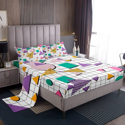 Miniatura 29 de jejeloiu Juego de sábanas de boliche, tamaño individual, juego de sábanas de bola de boliche para niños y niñas, decoración de juegos deportivos