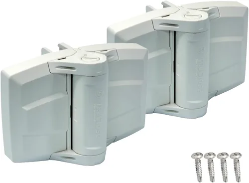 Miniatura 10 de D&D Technologies TCHDMA1S3BT TruClose Bisagras de puerta resistentes multiajustables, cierre automático, ajustable en 3 direcciones, para puertas