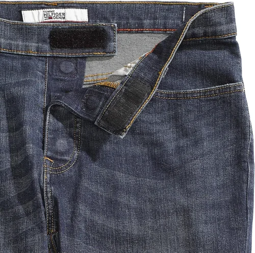 Miniatura 3 de Tommy Hilfiger Jeans adaptativos para hombre Botones magnéticos de cintura ajustable recta