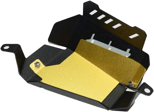 Miniatura 3 de Radiador Refrigerante de agua Resevoir Tank Guard Cover para Yamaha MT-07 FZ-07 MT07 FZ07 2013-2016 2014 2015 motocicleta (dorado)