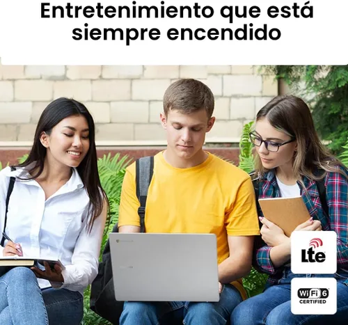 Miniatura 11 de Samsung Computadora portátil Galaxy Chromebook Go de 14 pulgadas, procesador Intel Celeron N4500, 4 GB de RAM, 64 GB de almacenamiento, ChromeOS