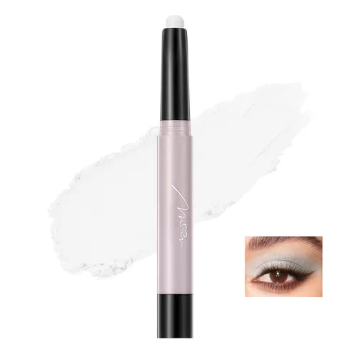 Ofanyia Sombra de ojos en barra en barra, mate y brillante, lápiz de sombra de ojos en barra, sombra de ojos impermeable de larga duración para