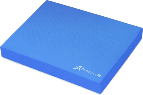 Miniatura 7 de ProsourceFit Almohadilla de equilibrio de ejercicio, alfombrilla de espuma acolchada antideslizante y rodillera para entrenamiento de fitness y Negro