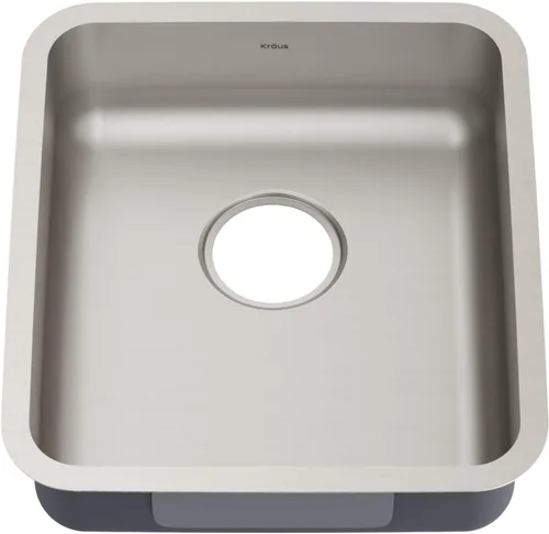 Miniatura 7 de Kraus Dex 33-pulgadas bajo montaje de acero inoxidable calibre 16 fregadero de cocina de un tazón, KD1US33B