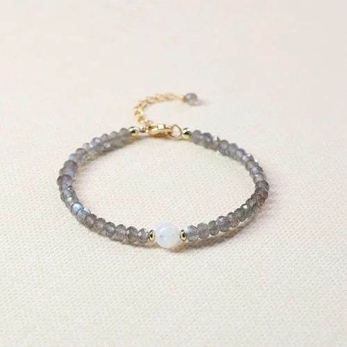Miniatura 4 de COAI Pulsera simple de cristal curativo con cuentas para mujer
