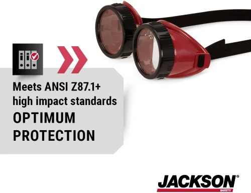 Miniatura 5 de Jackson Safety WS Series Retro Safety Goggles Transparente