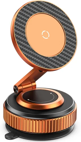 Miniatura 8 de Jononser Soporte de teléfono de succión para salpicadero/parabrisas de automóvil, soporte magnético ajustable de 360° para automóvil, soporte