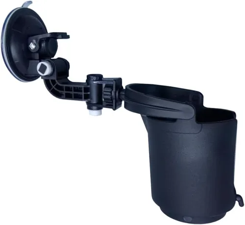 Soporte plegable empotrado para bebidas, portavasos para consola de automóvil con ventosa, soporte ajustable para botellas de bebida para vehículo,