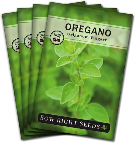 Miniatura 9 de Sow Right Seeds - Semilla de orégano para plantar - Reliquia sin OMG - Instrucciones para plantar y cultivar un jardín de hierbas de cocina