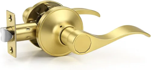 Miniatura 33 de KNOBWELL - Paquete de 1 manija para puerta de armario, de color negro mate, con palanca, manija clásica de paso para pasillo y armario, sin llave