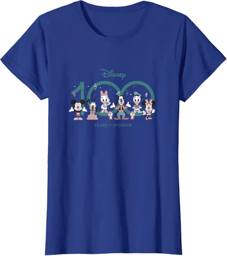 Miniatura 5 de Disney 100 Years of Wonder Mickey & Pals Muted Cute D100 Camiseta, Negro