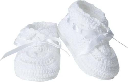 Miniatura 6 de Jefferies Socks Botines de ganchillo a mano para bebé