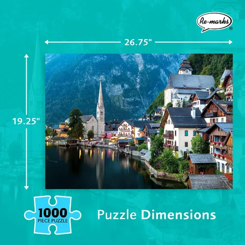 Miniatura 3 de Re-Marks Rompecabezas de Austria, rompecabezas grande de 1000 piezas para todas las edades