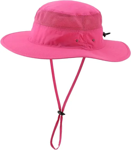Miniatura 16 de Home Prefer Sombrero de sol UPF 50+ para hombre, ala ancha, protección UV, sombrero para hombre y mujer, playa, safari, jardinería, golf, pesca