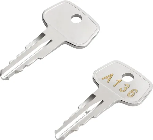 Miniatura 2 de A136 SKS - Llave para portaequipajes de techo, llave de repuesto Yakima, llaves de repuesto para esquí Yakima SKS, caja de carga, portaequipajes