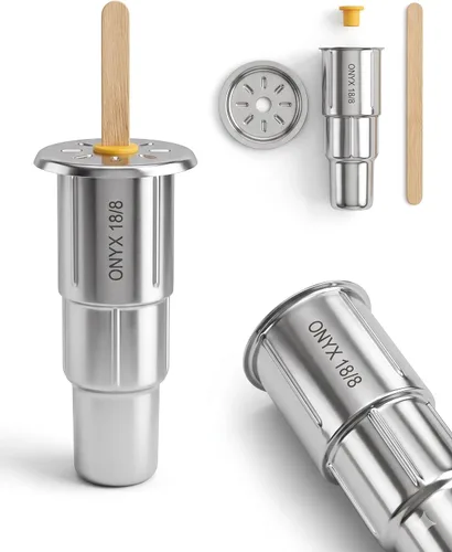 Miniatura 2 de Onyx molde para paletas de acero inoxidable, 18/8, Plateado