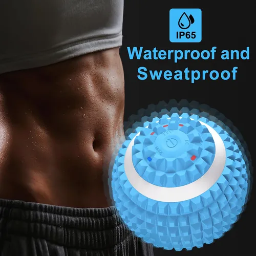 Miniatura 3 de Uppye Bola de masaje vibratoria para alivio del dolor, bolas de lacrosse terapia de punto de activación de tejido profundo para alivio del dolor