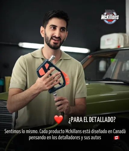 Miniatura 7 de McKillans Pistola de lavado a presión corta con giratorio, mango de agua de alta presión con enchufe macho de 3/8 pulgadas y acoplador de conector