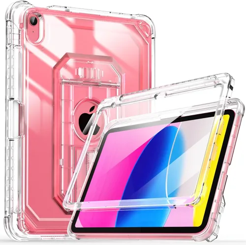 Miniatura 9 de Cantis Funda para iPad A16 de 11 pulgadas 2025/iPad de 10ª generación 2022 (10.9 pulgadas) con protector de pantalla y soporte para lápices, funda