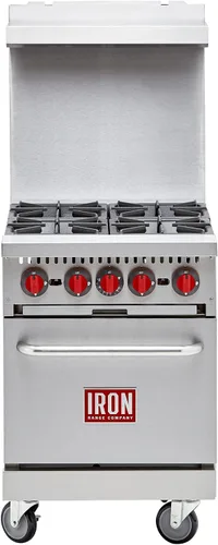 Miniatura 2 de Iron Range Rango IR-4B, 24" 150,000 BTU, Acero Inoxidable