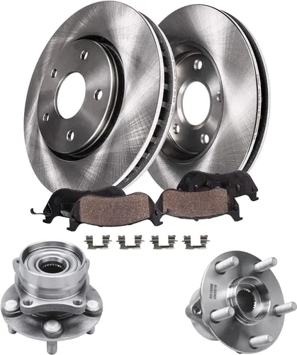 Miniatura 91 de Detroit Axle - Kit de extremo delantero RWD para Chrysler 300 Dodge Challenger Charger Upper Lower Control Arms rótulas de rodamiento de rueda Bujes