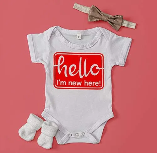 Miniatura 8 de Cricut Baby Bodysuit Blank, DIY Custom Baby Onesie