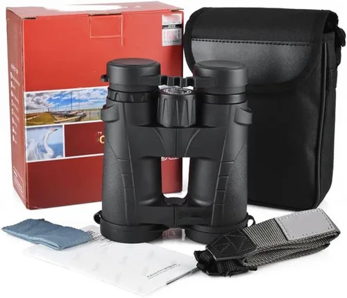 Miniatura 7 de Binoculares para adultos, prismáticos compactos de alta potencia de 8 x 42 para observación de aves, con prisma BAK4 y lente FMC