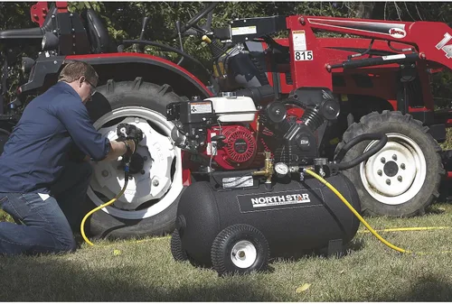 Miniatura 9 de NorthStar Compresor de aire portátil a gas 20-gal de tanque horizontal 13.7 CFM @ 90 PSI
