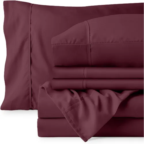 Miniatura 192 de Bare Home Hotel Luxury - Juego de sábanas tamaño individual, extra suave, 4 piezas, bolsillos profundos, ajuste fácil, refrescante y transpirable