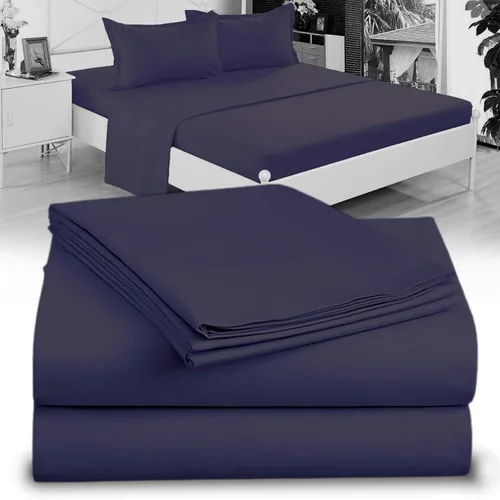 Miniatura 18 de Juego de Sábanas Twin - Sábanas de Cama Twin de Microfibra Ultra-Suave 1800 - Doble Cepillado - Bolsillos Profundos - Ajuste Fácil - Sin Arrugas