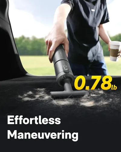 Miniatura 7 de HOTO Aspiradora de Mano Inalámbrica para Automóvil, Mini Aspiradora Portátil 4 en 1 con Succión Fuerte de 20000Pa, Soplador Desempolvador Eléctrico