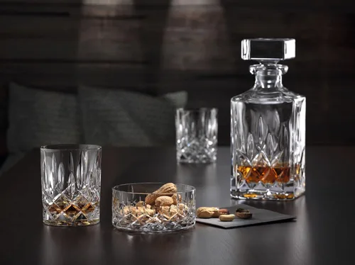 Miniatura 6 de Nachtmann Noblesse Collection Vaso de Whisky, Juego de 4 Vasos de Cristal Transparente, Vaso de 4 Pulgadas para Whisky Escocés, Cóctel, Licor